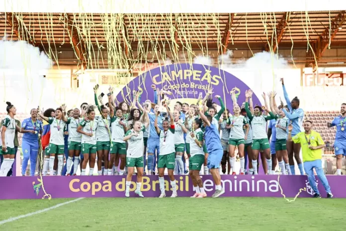 As Palestrinas foram campeãs da Copa do Brasil ano passado com vitória por 4 a 2 sobre a Ferroviária, em Araraquara (SP) - Rebeca Reis/Staff Images