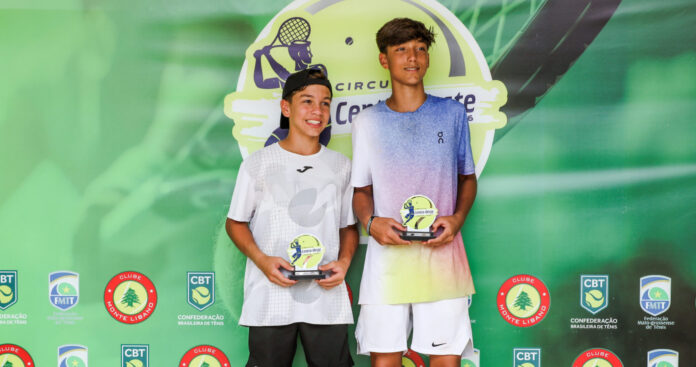 Enzo e Igor Finalistas da Categoria Sub14 de Duplas