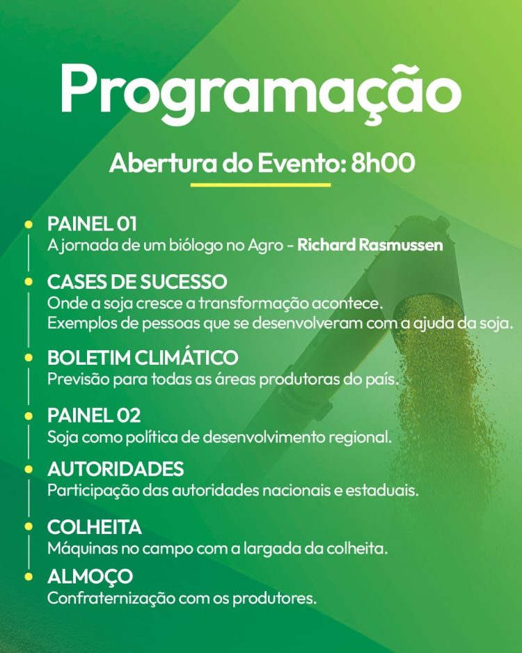 Divulgação da Agenda