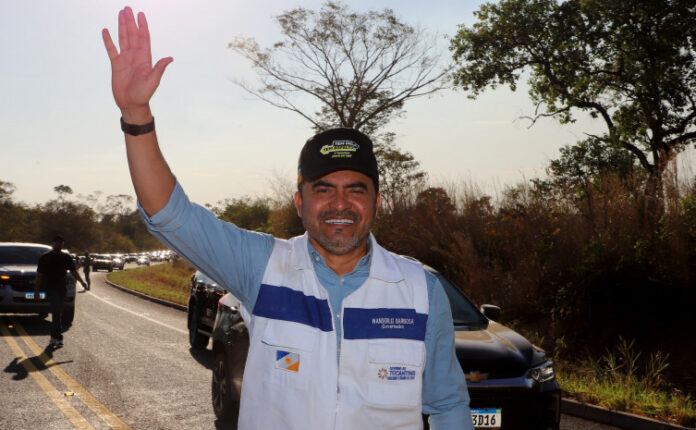 Governador Wanderlei Barbosa destacou que o trecho será inaugurado oficialmente em breve e enfatizou a importância da obra para o desenvolvimento e o fortalecimento do agronegócio