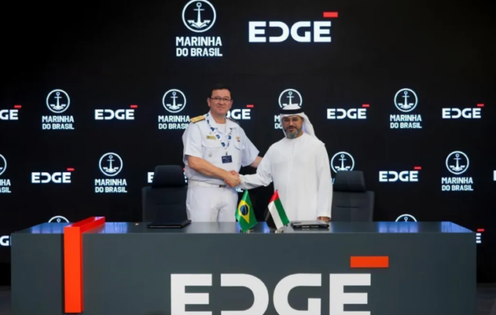 Marinha do Brasil e o Edge Group, um dos maiores conglomerados da indústria de defesa do mundo, anunciaram nesta sexta-feira (20) novos avanços na parceria que prevê o desenvolvimento conjunto de um sistema antidrone