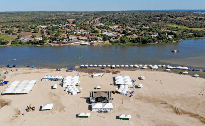 Praias de rio se consolidam como importantes atrativos turísticos do Tocantins - Foto: Adilvan Nogueira/Governo do Tocantins