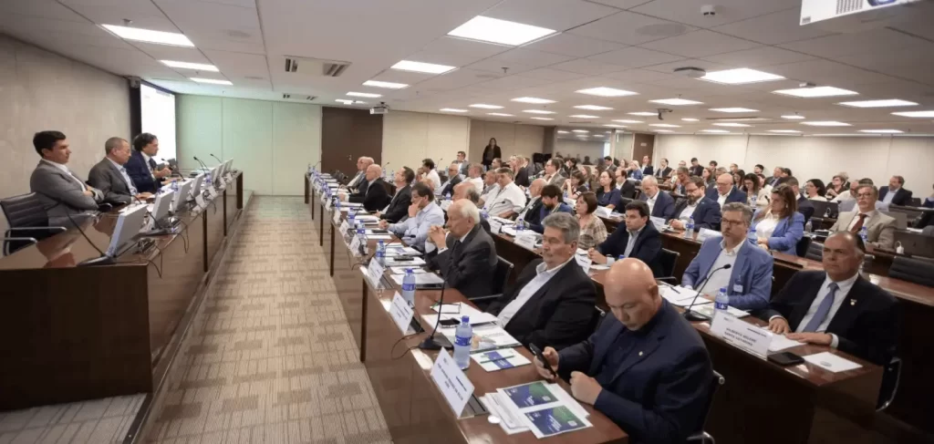 Celebração dos 80 anos do SESI foi destaque na 219ª Plenária. Foto: Mariana Raphael/CN-SESI