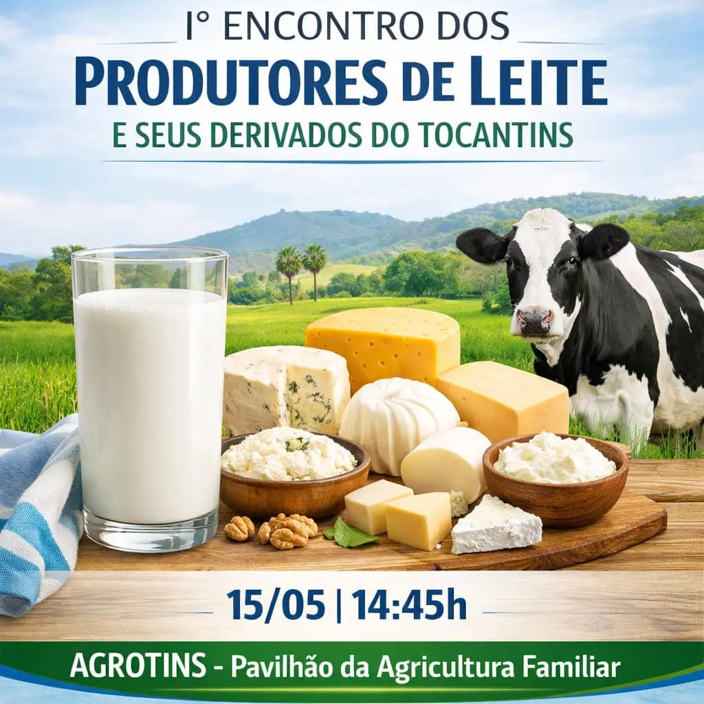 Card Convite Produtores de Leite