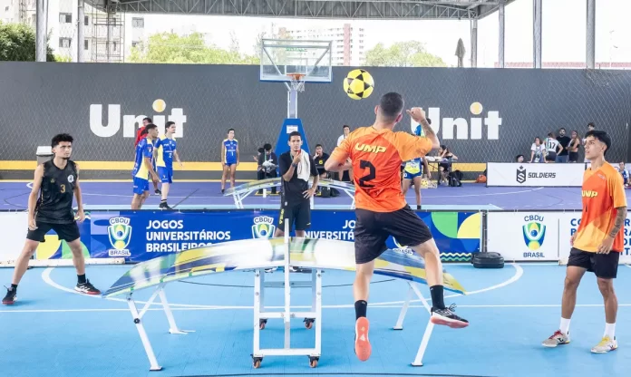 Futmesa nos JUBsFut 2026 em Aracaju com duplas em ação