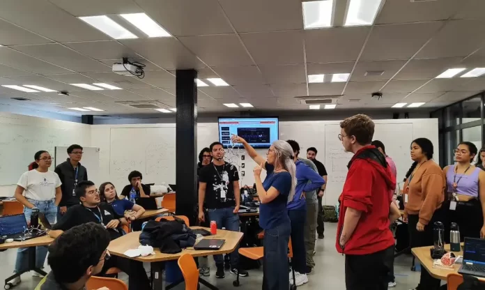 Alunos na preparação para a Olimpiadas de Matematica