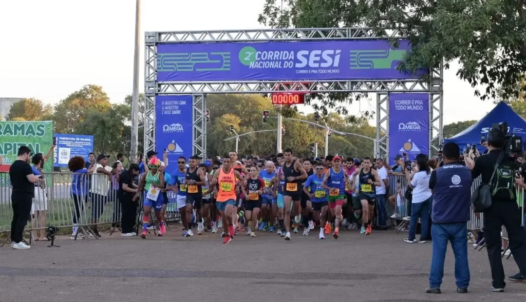 Evento do SESI movimenta Palmas e promove saúde e inclusão