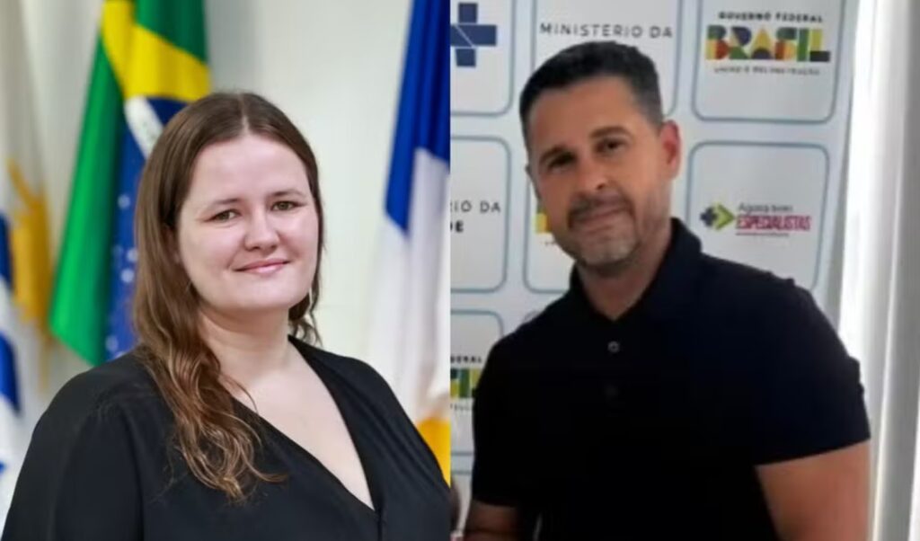 Secretária Dhieine Caminski; e o superintendente Andreis Vicente da Costa