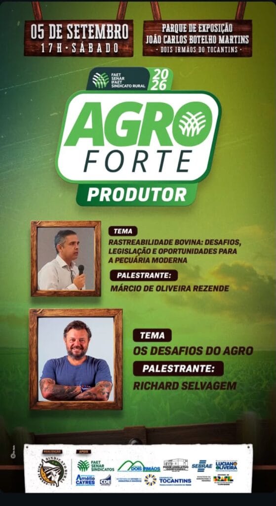 Cartaz de Divulgação das Palestras